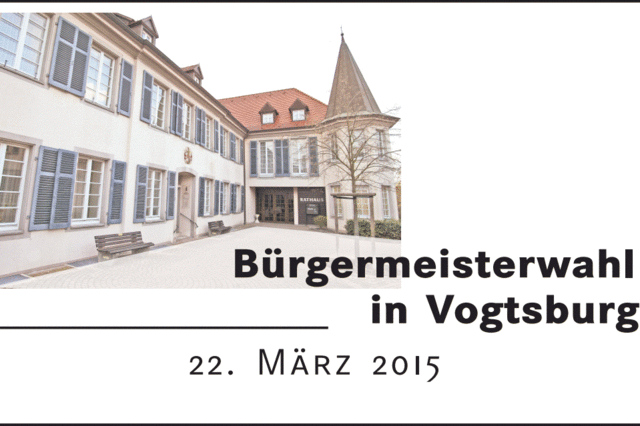 Fünf Kandidaten treten zur Bürgermeisterwahl in Vogtsburg an