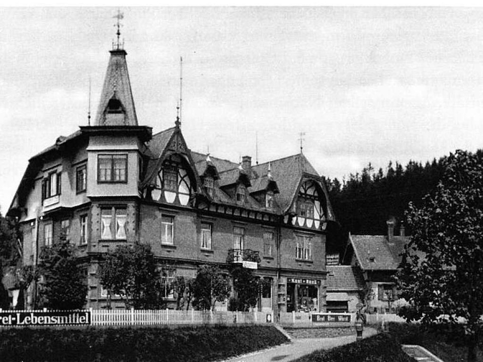 Das Haus Greiner in  Titisee vor<ppp> </ppp>  | Foto: privat