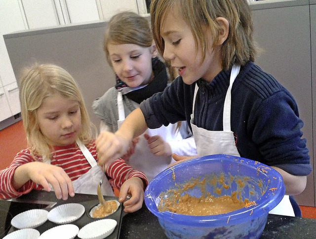 In der neuen Schulungskche des Landra...in Breisach drfen auch Kinder kochen.  | Foto: Privat