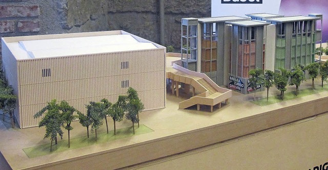 Der Schweizer Pavillon an der Expo in Mailand im Modell   | Foto: ZVG