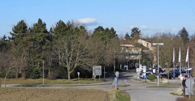 Hier soll es hin: Dort wo links im Bil...ch hinten geht die Thrachstrae weg.   | Foto: Katja Mielcarek