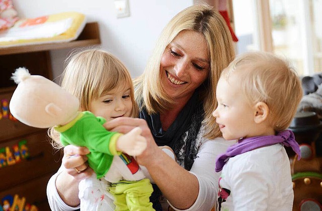 Eine Tagesmutter im Dienst | Foto: Franziska Kraufmann Eine Tagesmutter im Dienst | Foto: Franziska Kraufmann