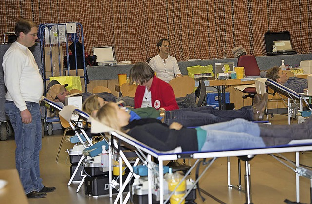 Blutspendeaktion in Grafenhausen   | Foto: Chris Seifried