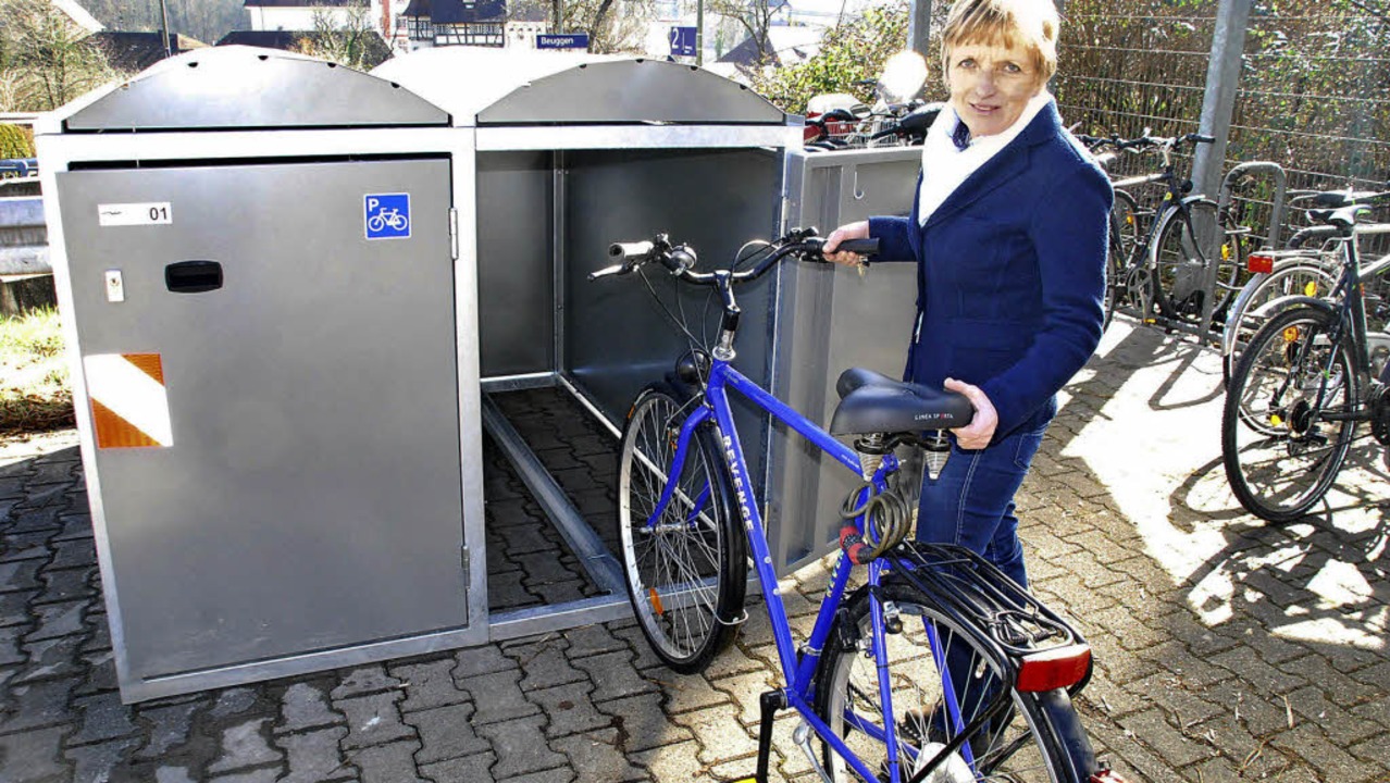 Sicherer Platz Furs Fahrrad Rheinfelden Badische Zeitung