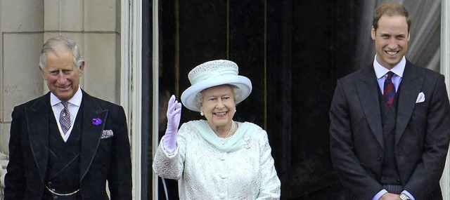 Wer wird der Queen auf den Thron folge...eich ihr geschmeidiger Enkel William?   | Foto: Dpa