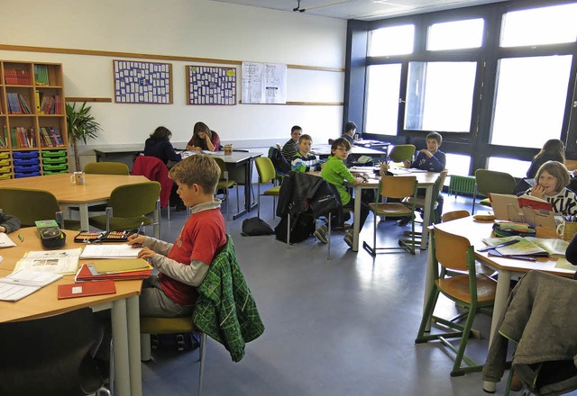 Sieht nicht mehr ganz nach Klassenzimmer aus: die neuen Rumlichkeiten  | Foto: Georg Vo