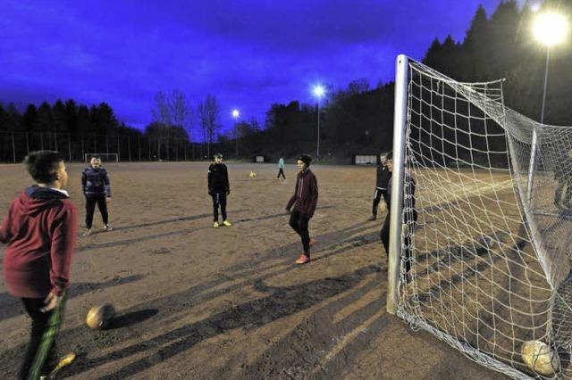 Kappels Fuballer wollen eine neue Flutlichtanlage