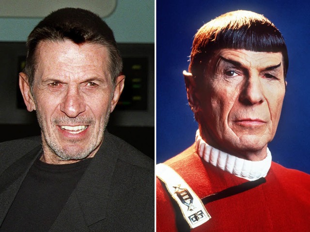 Leonard Nimoy war Mister Spock  | Foto: dpa