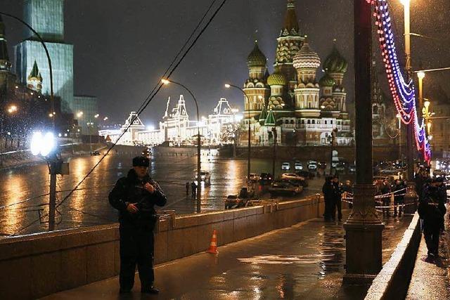 Russischer Oppositionspolitiker Nemzow in Moskau erschossen