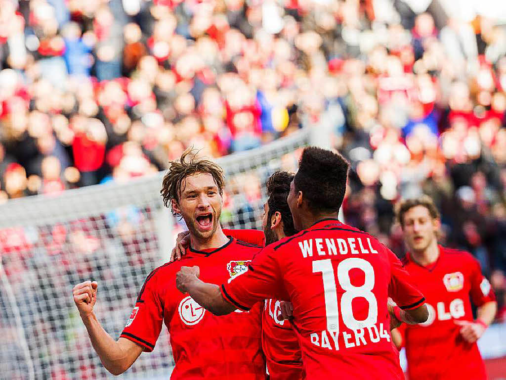 Aussichtslos unterlegen war der SC Freiburg in Leverkusen, 0:1 hie es am Ende durch das Tor von Simon Rolfes.