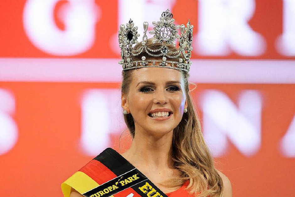 Die frisch gekürte Miss Germany 2015: Olga Hoffmann (23) aus Münster. (Foto: dpa) Die frisch gekürte Miss Germany 2015: Olga Hoffmann (23) aus Münster. (Foto: dpa)