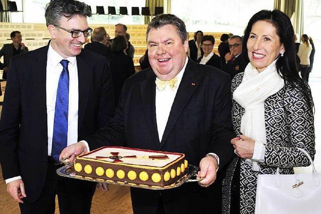 Fotos: Empfang von Christian Hodeige im United World College Freiburg