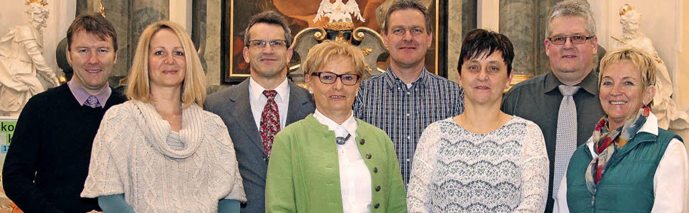 In Merdingen sind von insgesamt 1464 K...esen, Xaver Brmann, Marietta Menner.   | Foto: Hubert Selinger