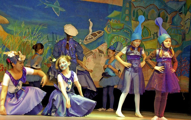 Groer Zuspruch fr junge Ballettfreun...n Oz&#8220; in Vrstetten auffhrten.   | Foto: Pia Grttinger