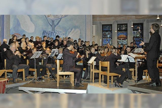 Chor wetteifert mit tollen Solisten