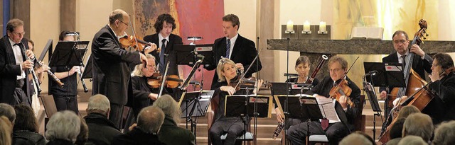 Das kleine Ensemble  bot eine hochkonzentrierte kammermusikalische Leistung.   | Foto: Peter Heck