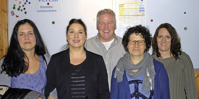 Melanie Kuprat, Christine Winzer, Mark...ehmann (rechts) ist neue Kassiererin.   | Foto: Thomas Loisl Mink