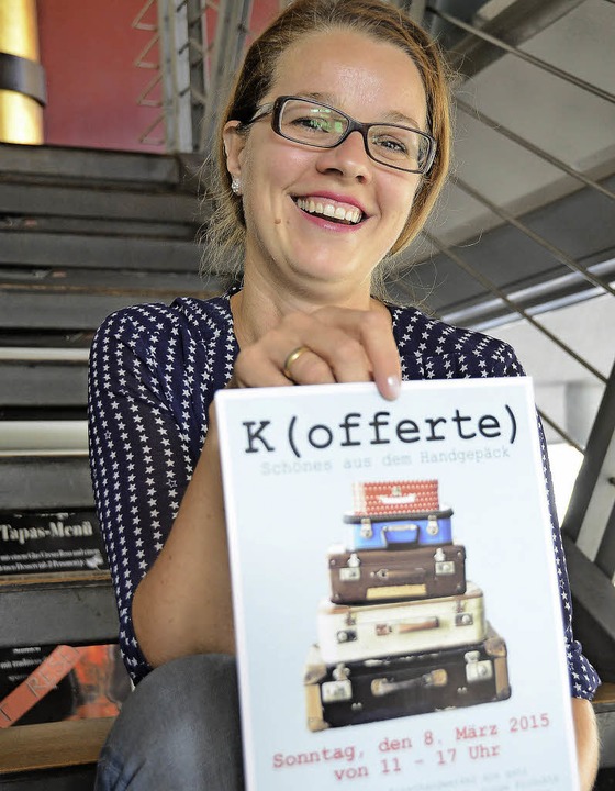 Organisiert die &#8222;K(offerte)&#8220; in Burg: Janina Frank   | Foto: Markus Donner