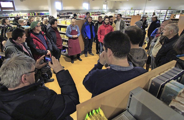 kowinzer zu Besuch im Biomarkt  | Foto: Patrik Mller