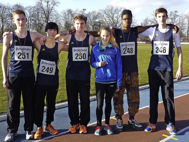 Super Leistungen zeigten diese SVW-Leichtathleten in Mannheim.   | Foto: ZVG