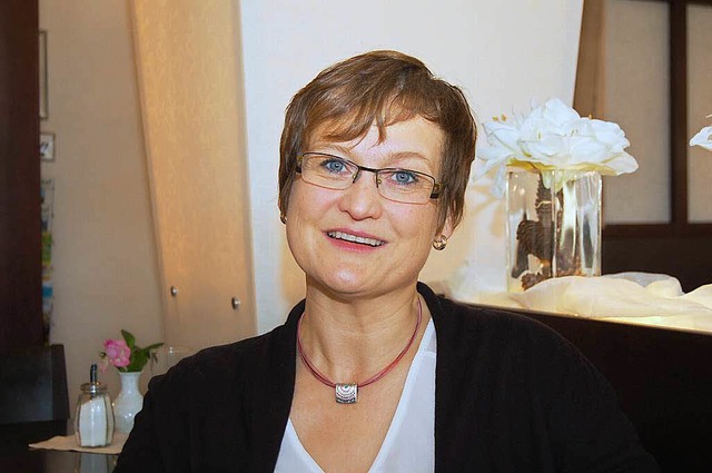 Christine Baumgartner will in Vogtsbur...politischen Entscheidungen beteiligen.  | Foto: Thomas Rhenisch