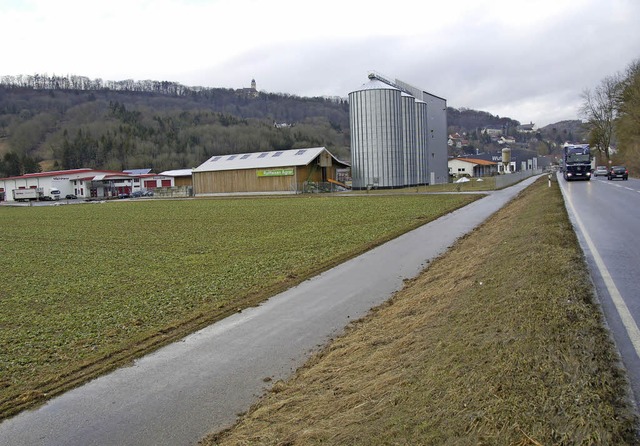 Das Sthlinger Industriegebiet Sulzfel...Richtung Eberfingen  erweitert werden.  | Foto: Dietmar Noeske
