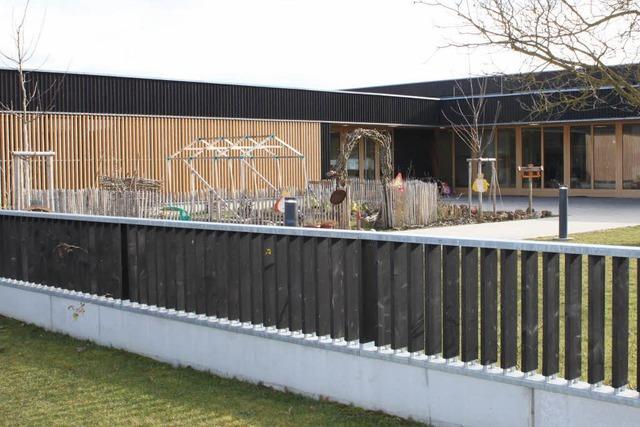 Zaun am Pannen-Kindergarten in Rust ist Gefahr fr Kinder