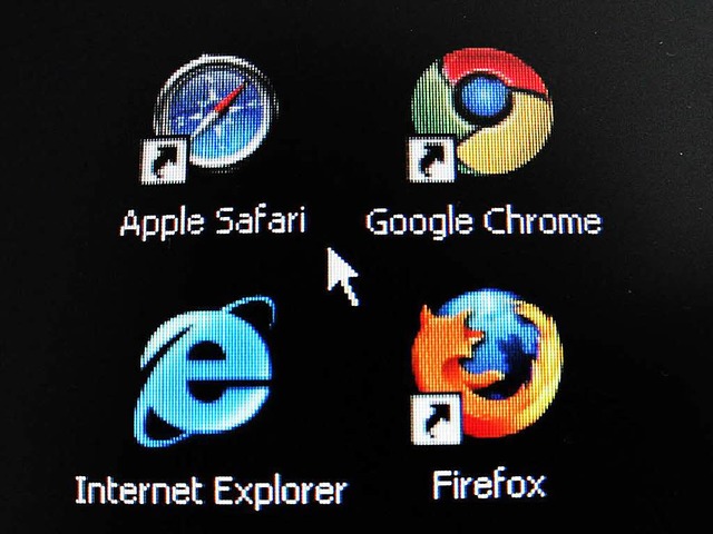 Nicht alle Browser sind sicher.  | Foto: dpa