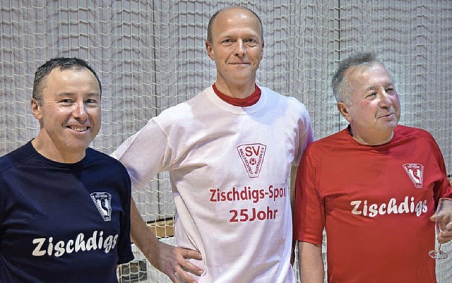 Hubert Gutmann, der sportliche Leiter ...t und Bernd Gassenschmidt (von links)   | Foto: matthias respondek