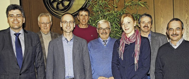 Der (fast vollstndige) neue Vorstand   | Foto: Manfred Dinort