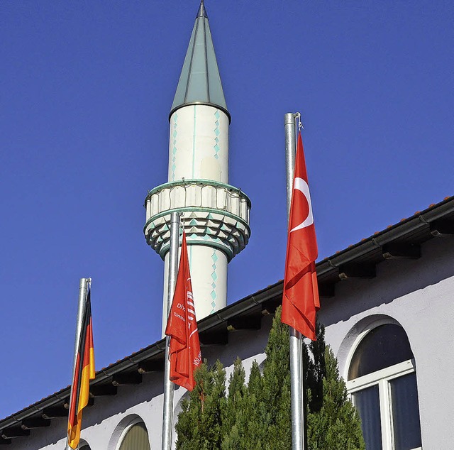 Die Alperenler-Moschee ffnet sich fr...nternationalen Woche gegen Rassismus.   | Foto: Ingrid Bhm-Jacob