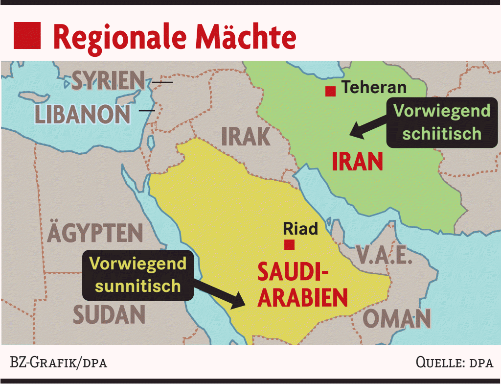 Saudi Arabien Furchtet Atomabkommen Mit Dem Iran Ausland Badische Zeitung