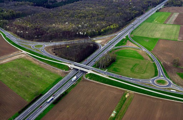 Der Autobahnanschluss in Rust  | Foto: Bernhard Rein