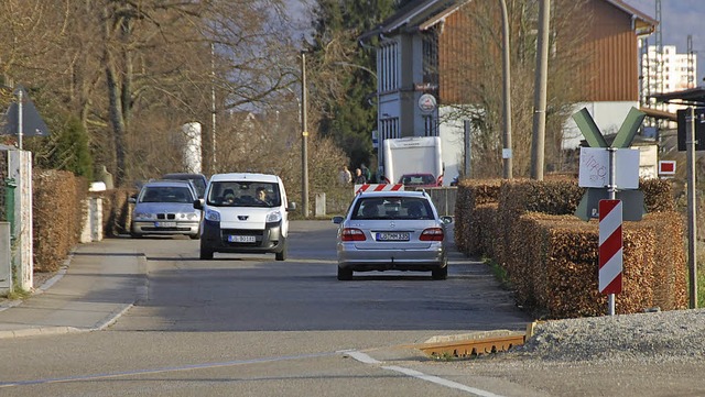 Von 4908 gemessenen Fahrzeugen in der ...e fuhr mehr als die Hlfte zu schnell.  | Foto: Frey