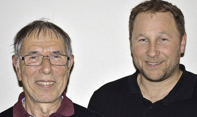 Andreas Bauer (l.) wurde nach 13 erfol...rsetzt, der auch als Sportwart wirkt.   | Foto: Georg Diehl