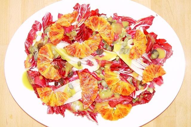 Macht munter: Salat-Kombi aus Radicchio, Orangen und Fenchel