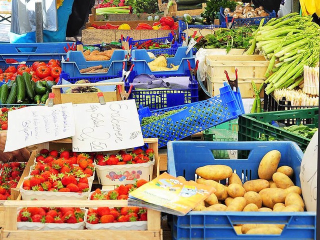 Bauernmarkt gibt es auch in Freiamt.   | Foto:  Thomas Kunz