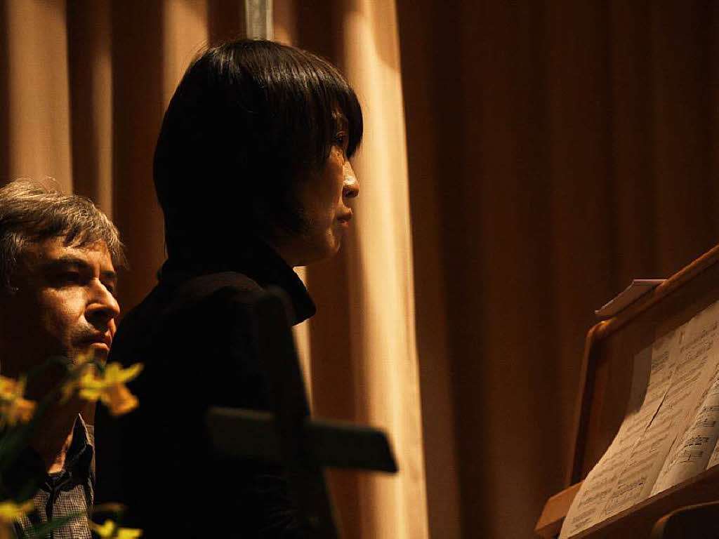Izumi Shibata-Wagner begleitete den Gesangverein Kaiserstuhl am Klavier.