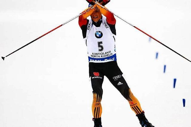 Erik Lesser holt WM-Gold im Biathlon
