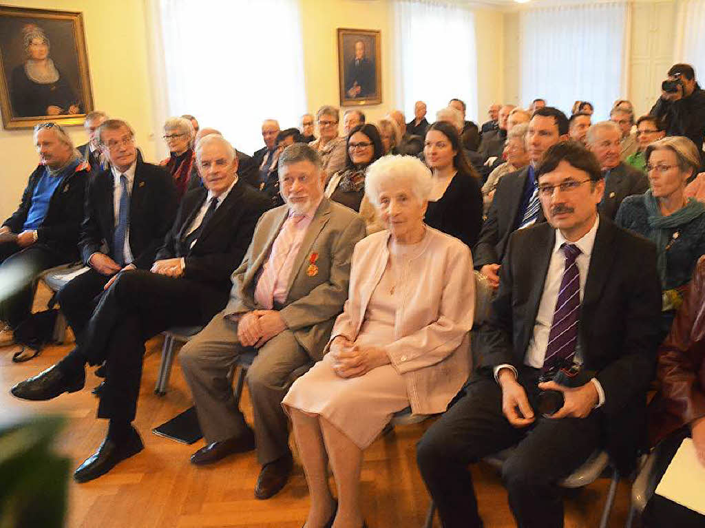 Zahlreiche Festgste nahmen an der Feierstunde im Dietschy-Saal teil