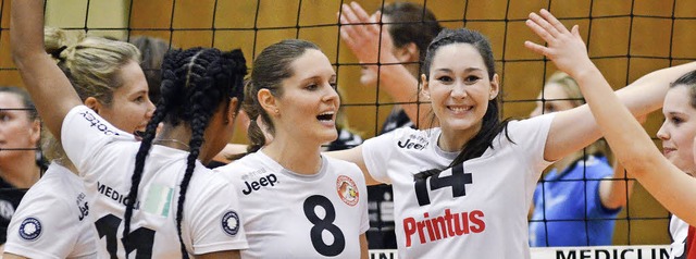Lisa Erdtmann (14) freute sich mit ihr...ren Erfolg gegen ihr ehemaliges Team.   | Foto: Archivfoto: Sebastian Khli