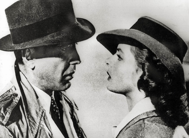 Was fr ein Paar, was fr Hte! Humphr...gman 1942 in &#8222;Casablanca&#8220;   | Foto: dpa