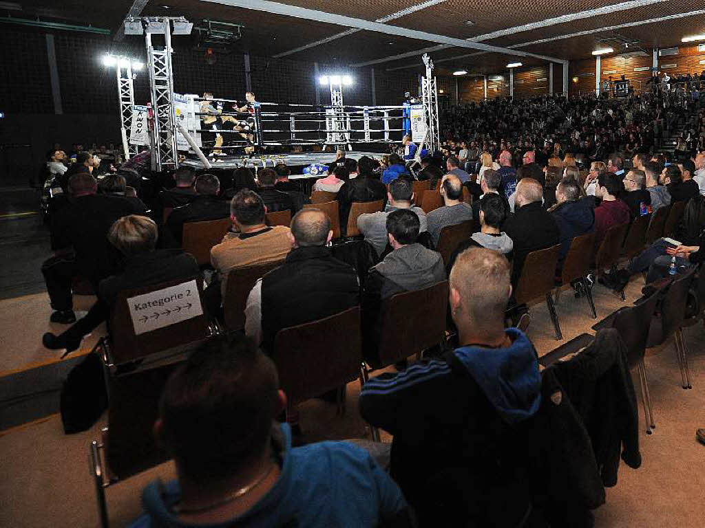 Die Kampfsportnacht im Lahrer Hallensportzentrum.