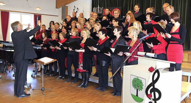 Fr den guten Ton bei seiner Festmatin...ngverein einen passenden Musikbeitrag.  | Foto: Anja Bertsch