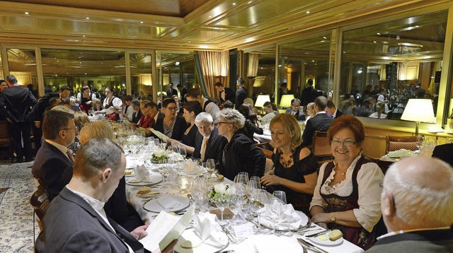 Es ist angerichtet: Der traditionsreic...ball fand am Montag im Colombi statt.   | Foto: Ingo Schneider