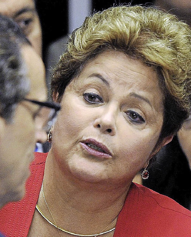 Sauberfrau a. D.?   Dilma  Rousseff   | Foto: AFP