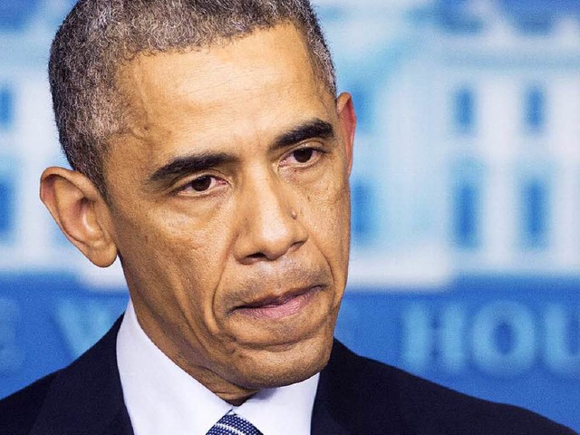 Hat rger mit dem Kongress:  US-Prsident Barack Obama.   | Foto: DPA