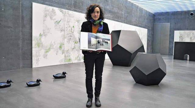Simone Jung, Leiterin des Museums Bied... finden ihre  Entsprechung im Druck.    | Foto: Gunter Faigle