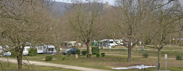 bergangszeit auf dem Campingplatz im ...ng befindet sich der Besitzerwechsel.   | Foto: Nikolaus Trenz