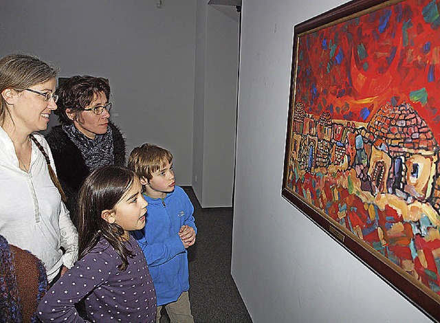 Kunst aus Aserbaidschan zeigt die Kunsthalle Messmer noch bis 29. Mrz.   | Foto: Michael Haberer